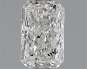 Picture of Natural Diamond 1.01 Carats, Radiant with  Cut, G Color, SI2 Clarity and Certified by HRD