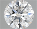 Diamante Natural 0.60 quilates, Redondo , Color D, claridad VVS1 y certificado GIA