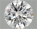 Del inventario de diamantes de laboratorio, 2.10 quilates, Redondo , Color E, claridad VVS2 y certificado IGI