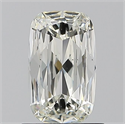 Natural Diamond 0.72 Carats, Cushion with  Cut, J Color, VS2 Clarity and Certified by GIA