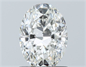 Natural Diamond 1.01 Carats, Oval with  Cut, G Color, VS1 Clarity and Certified by GIA