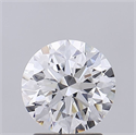 Del inventario de diamantes de laboratorio, 2.04 quilates, Redondo , Color D, claridad VVS2 y certificado IGI