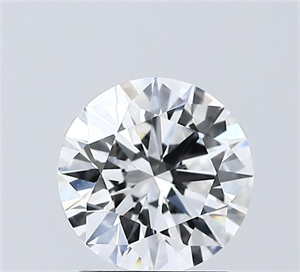 Picture of Lab Grown Diamond 1.54 Carats, Round with Ideal Cut, D Color, VS1 Clarity and Certified by IGI
