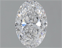 Diamante Natural 1.00 quilates, Ovalado , Color D, claridad SI2 y certificado GIA