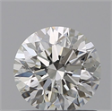 Natural Diamond 0.82 Carats, Round with Excellent Cut, I Color, SI2 Clarity and Certified by GIA