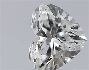 Picture of Natural Diamond 0.51 Carats, Heart with  Cut, G Color, SI1 Clarity and Certified by GIA