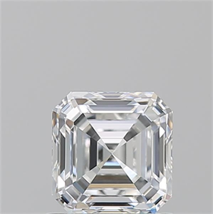Picture of Natural Diamond 1.01 Carats, Asscher with  Cut, F Color, VVS2 Clarity and Certified by GIA
