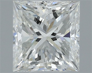 Foto Diamante Natural 0.50 quilates, Princesa , Color G, claridad VS2 y certificado GIA de