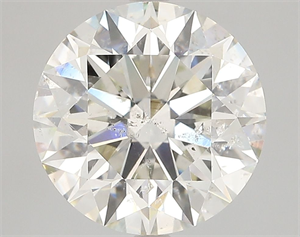 Picture of Natural Diamond 5.02 Carats, Round with Excellent Cut, I Color, SI1 Clarity and Certified by IGI