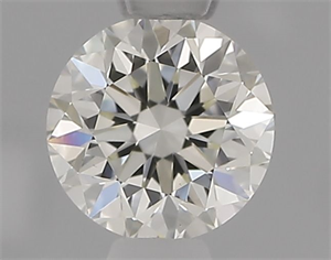 Picture of Natural Diamond 0.50 Carats, Round with Very Good Cut, J Color, VS1 Clarity and Certified by IGI