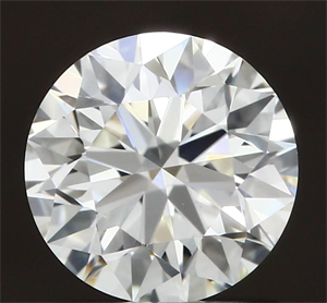 Picture of Natural Diamond 1.08 Carats, Round with Excellent Cut, J Color, VS1 Clarity and Certified by IGI
