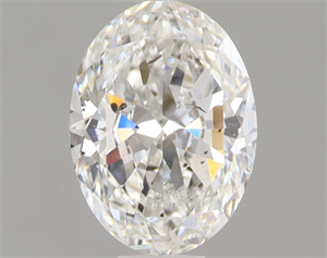 Picture of Natural Diamond 1.00 Carats, Oval with  Cut, F Color, SI2 Clarity and Certified by GIA