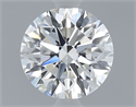 Natural Diamond 0.50 Carats, Round with Very Good Cut, E Color, VS2 Clarity and Certified by GIA