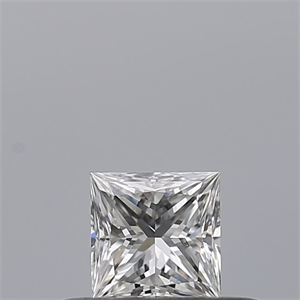 Picture of Natural Diamond 0.24 Carats, Princess with  Cut, D Color, VS1 Clarity and Certified by GIA