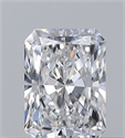 Diamante Natural 0.30 quilates, Radiante , Color D, claridad VVS2 y certificado GIA