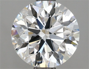 Picture of Lab Grown Diamond 2.03 Carats, Round with Excellent Cut, D Color, VVS2 Clarity and Certified by IGI