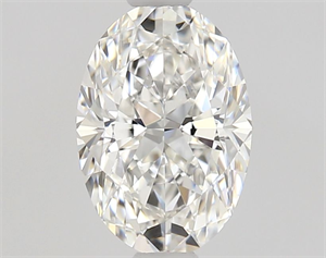 Foto Diamante Natural 0.72 quilates, Ovalado , Color F, claridad IF y certificado GIA de