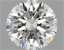 Del inventario de diamantes de laboratorio, 1.55 quilates, Redondo , Color F, claridad VS1 y certificado IGI