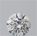 Natural Diamond 0.77 Carats, Round with Excellent Cut, G Color, SI1 Clarity and Certified by GIA