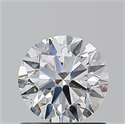 Diamante Natural 0.90 quilates, Redondo , Color D, claridad SI2 y certificado GIA