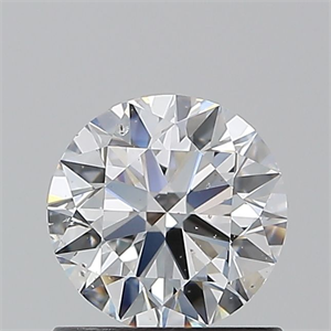 Foto Diamante Natural 0.90 quilates, Redondo , Color D, claridad SI2 y certificado GIA de