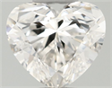Natural Diamond 0.40 Carats, Heart with  Cut, H Color, VVS1 Clarity and Certified by GIA