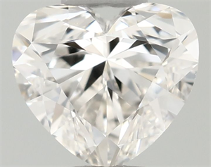 Picture of Natural Diamond 0.40 Carats, Heart with  Cut, H Color, VVS1 Clarity and Certified by GIA