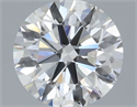 Diamante Natural 0.70 quilates, Redondo , Color F, claridad VVS2 y certificado GIA
