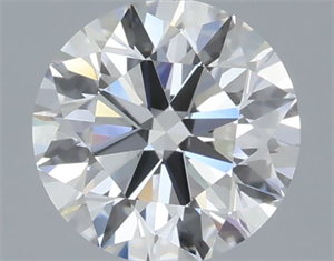 Picture of Natural Diamond 0.70 Carats, Round with Excellent Cut, F Color, VVS2 Clarity and Certified by GIA