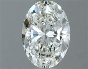Foto Diamante Natural 1.00 quilates, Ovalado , Color H, claridad VS1 y certificado IGI de