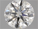 Diamante Natural 1.70 quilates, Redondo , Color G, claridad VVS1 y certificado GIA