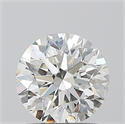 Natural Diamond 1.00 Carats, Round with Excellent Cut, H Color, SI1 Clarity and Certified by GIA