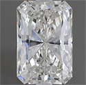 Natural Diamond 1.01 Carats, Radiant with  Cut, G Color, SI2 Clarity and Certified by IGI