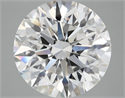 Lab Grown Diamond 5.06 Carats, Round with Excellent Cut, E Color, VS1 Clarity and Certified by IGI