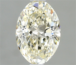 Foto Diamante Natural 0.61 quilates, Ovalado , Color J, claridad VS1 y certificado IGI de