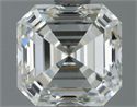 Natural Diamond 1.00 Carats, Asscher with  Cut, I Color, VS1 Clarity and Certified by IGI