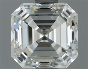 Picture of Natural Diamond 1.00 Carats, Asscher with  Cut, I Color, VS1 Clarity and Certified by IGI