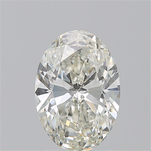 Foto Diamante Natural 2.02 quilates, Ovalado , Color J, claridad VS2 y certificado GIA de