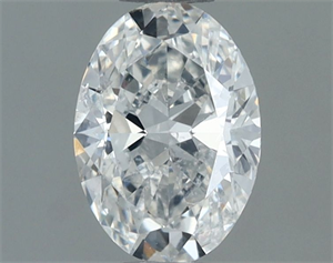 Picture of Natural Diamond 0.70 Carats, Oval with  Cut, G Color, SI2 Clarity and Certified by GIA