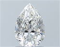 Natural Diamond 1.00 Carats, Pear with  Cut, G Color, VS2 Clarity and Certified by GIA