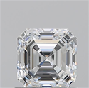 Diamante Natural 1.01 quilates, Asscher , Color E, claridad VVS2 y certificado GIA