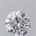 Diamante Natural 0.52 quilates, Redondo , Color D, claridad IF y certificado GIA