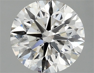 Picture of Lab Grown Diamond 2.91 Carats, Round with Excellent Cut, F Color, VS1 Clarity and Certified by IGI