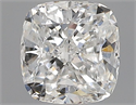 Natural Diamond 0.51 Carats, Cushion with  Cut, F Color, SI2 Clarity and Certified by GIA