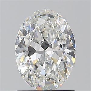 Picture of Natural Diamond 1.20 Carats, Oval with  Cut, G Color, VS2 Clarity and Certified by GIA