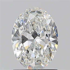 Picture of Natural Diamond 1.20 Carats, Oval with  Cut, G Color, VS2 Clarity and Certified by GIA