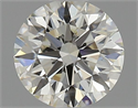 Diamante Natural 0.70 quilates, Redondo , Color J, claridad VVS2 y certificado IGI