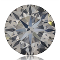 Natural Diamond 0.50 Carats, Round with Very Good Cut, F Color, VS1 Clarity and Certified by GIA