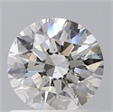Natural Diamond 0.70 Carats, Round with Excellent Cut, G Color, SI2 Clarity and Certified by GIA