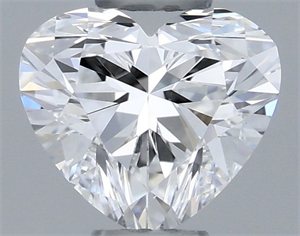 Picture of Natural Diamond 0.30 Carats, Heart with  Cut, E Color, SI1 Clarity and Certified by GIA